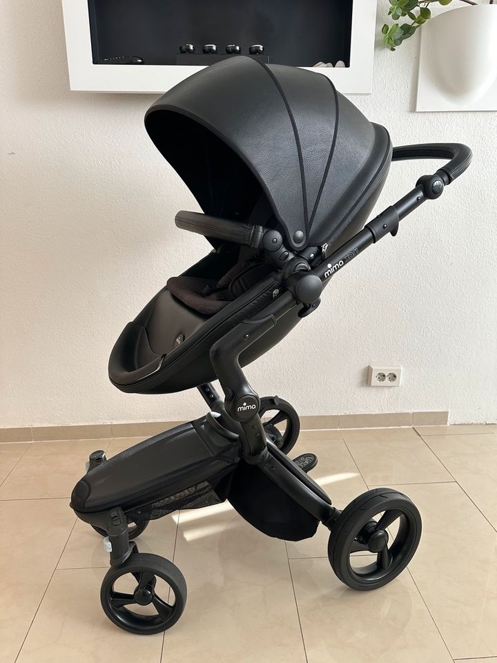 Mima Xari Kinderwagen Schwarz 2in1 wie neu in Oberhausen