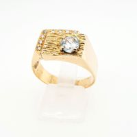 Zirkonia Gold Ring 750/18kt Gr.66 Goldschmuck 18Karat Schmuck Kiel - Mitte Vorschau