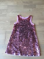 H&M Paillettenkleid Kleid Pailletten rosa Gr. 110 Nordrhein-Westfalen - Pulheim Vorschau