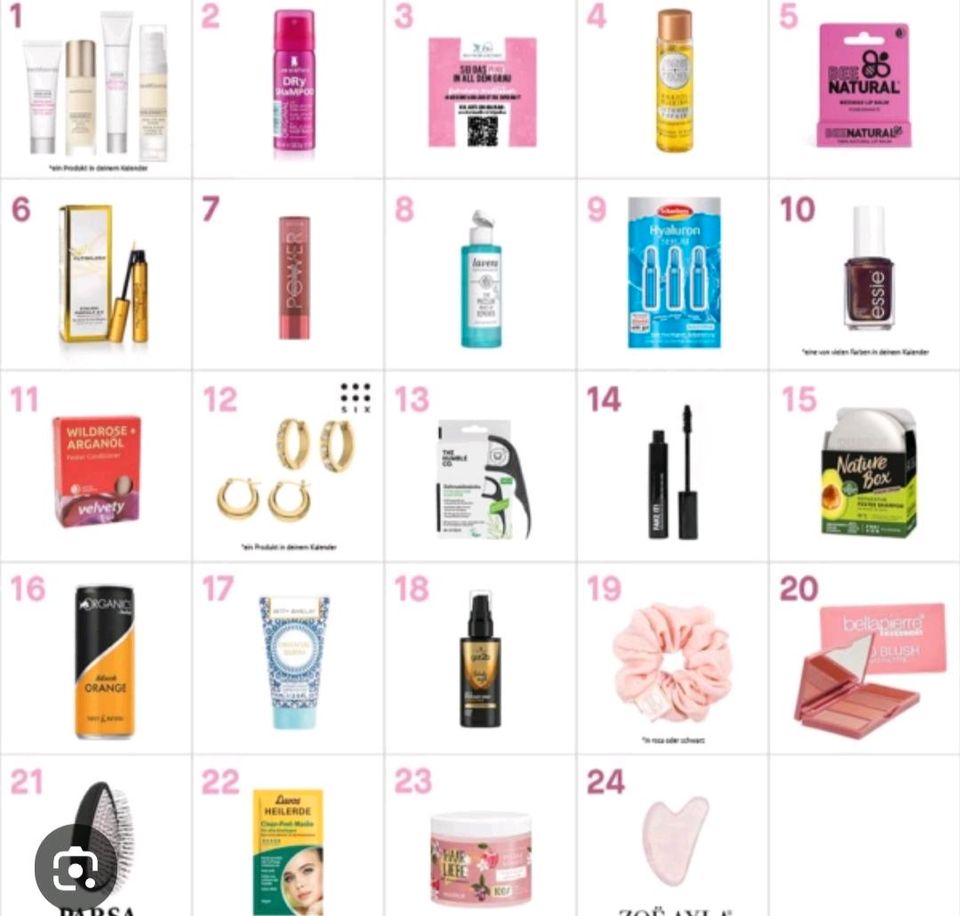 Adventskalender Beauty "Pink Box 2022 ❗ NEU in Bremen