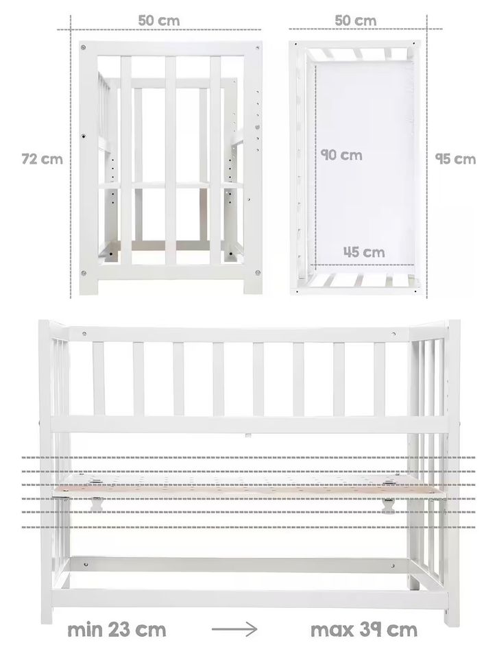 Roba Stubenbett/Beistellbett 4in1 in Berlin