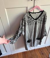 Oberteil Shirt grau longtop Bader Mona Sommer farbig luftig gr 54 Berlin - Köpenick Vorschau