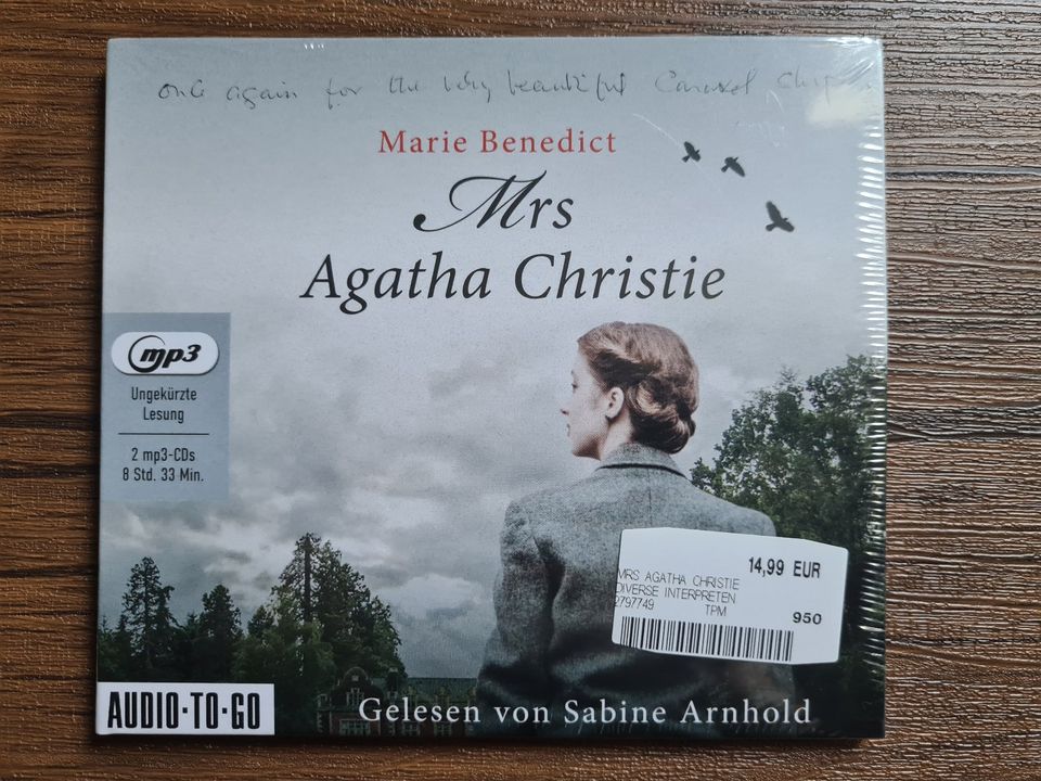 Mrs. Agatha Christie - M.Benedict [Hörbuch] NEU! Sealed in Gifhorn