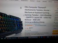 Gaming Tastatur titanwolf Nordrhein-Westfalen - Solingen Vorschau