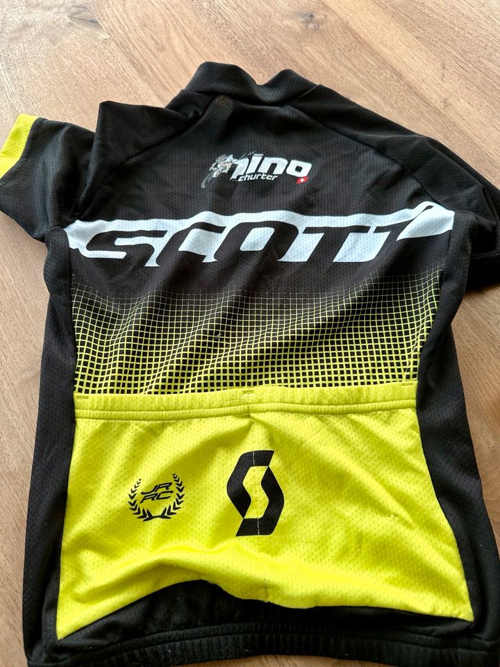 Set: Scott Fahrrad-Trikot Kinder Gr. 128 in Alsdorf