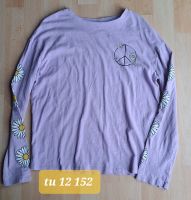 Tu Shirt langarm flieder Blumen Größe 12 152 Sachsen - Ottendorf-Okrilla Vorschau