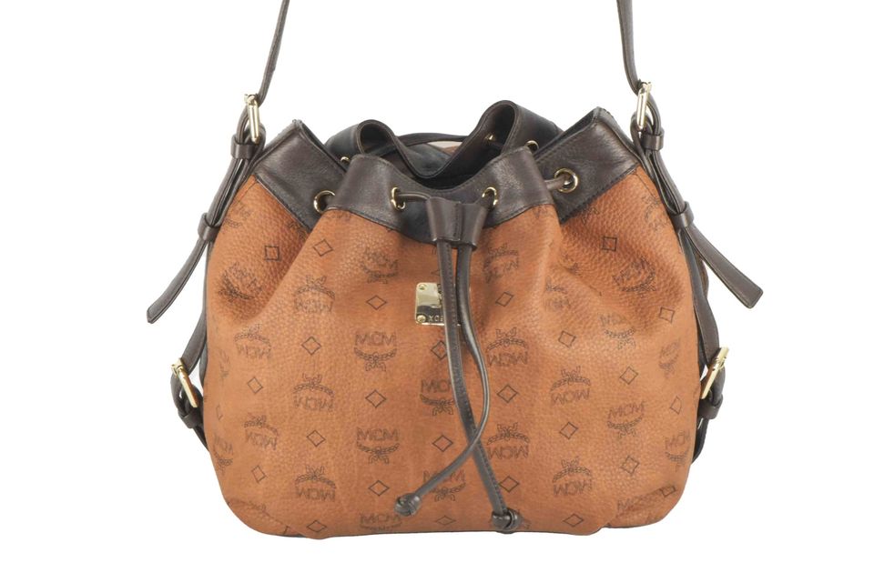 ✅MCM TASCHE BEUTELTASCHE LEDERTASCHE CROSSBODY LEDER BRAUN 2508 in Leverkusen