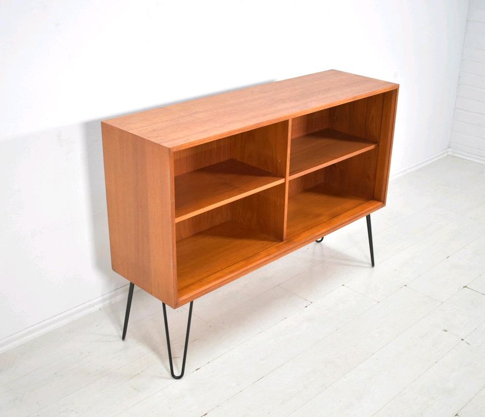 Lothar Wegner Sideboard 60er Teak Mid Century Kommode Regal in Holzminden