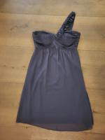 Cocktailkleid Abschlussballkleid Esprit Gr. 38 One Shoulder taupe Nordrhein-Westfalen - Welver Vorschau