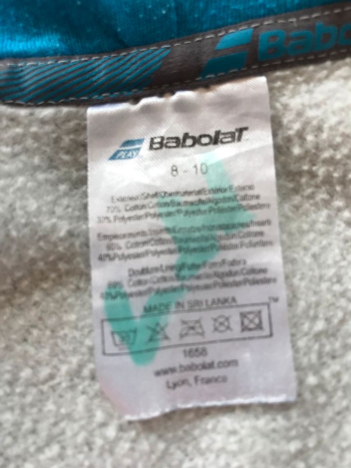 Babolat, Weste, Jacke, Hoodie, grau/blau, Gr. 8-10 in Grünstadt