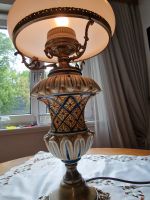 Tischlampe Nachttischlampe Messing mit Keramik Glas ANSEHEN Rarit Baden-Württemberg - Freiburg im Breisgau Vorschau