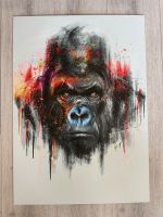 Displate Metall Bild Gorilla Colour ca. 48 x 68 cm Niedersachsen - Rieste Vorschau