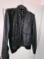 Echte Lederjacke Gr.L Schwarz H&M Nordrhein-Westfalen - Pulheim Vorschau