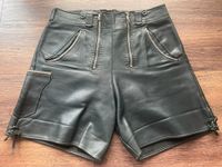 Vintage Lederhose dunkel grünen Glattleder, guter Zustand Frankfurt am Main - Altstadt Vorschau