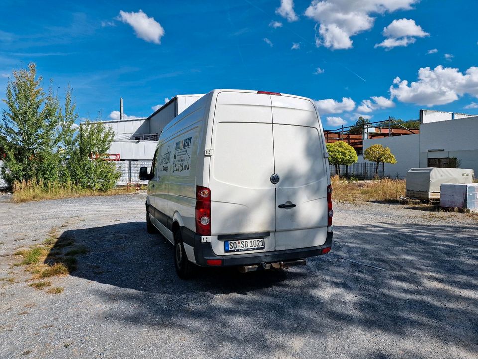 Bulli mieten VW Crafter vermieten Pkw Transporter Kastenwagen in Warstein