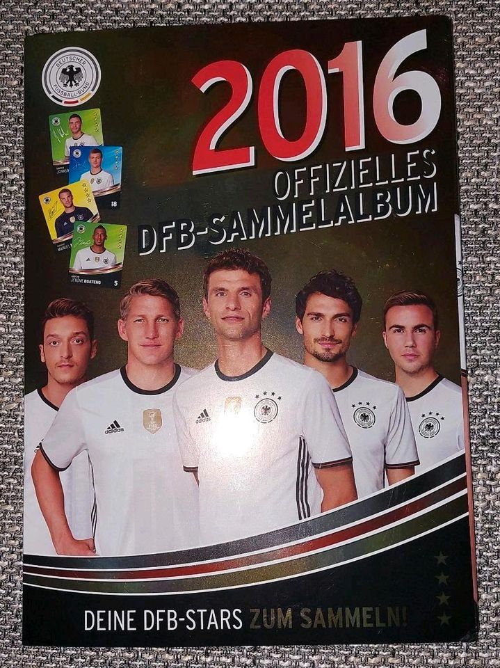 DFB Sammelalbum 2016 komplett mit allen Karten/Stickern in Goch