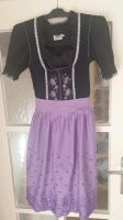 Schwarz violettes Dirndl, Gr. 34 mit Strass Bayern - Erlangen Vorschau