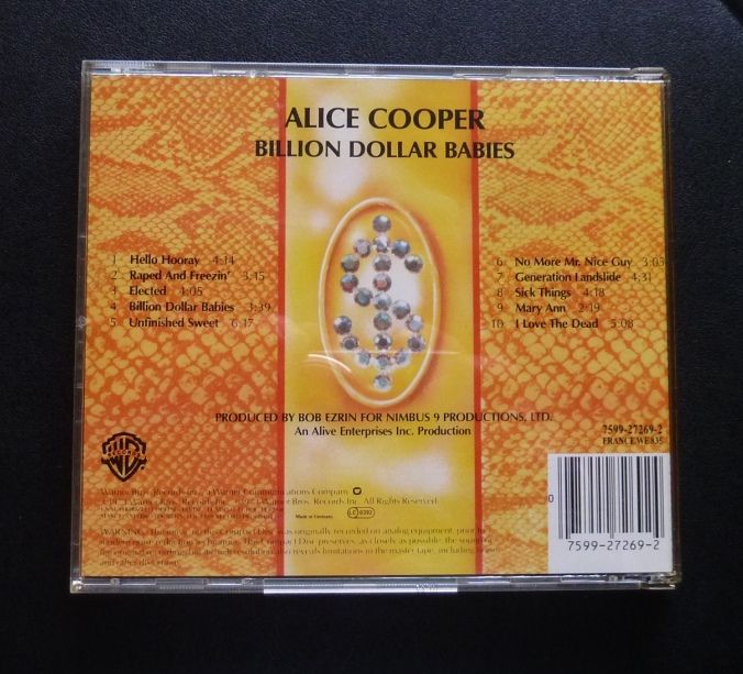 Alice Cooper - Billion Dollar Babies - 1973 in Obertshausen