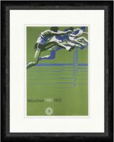 Bild München 1972 Olympia Leichtathletik Hürdenlauf Aicher 51 Bayern - Grabenstätt Vorschau