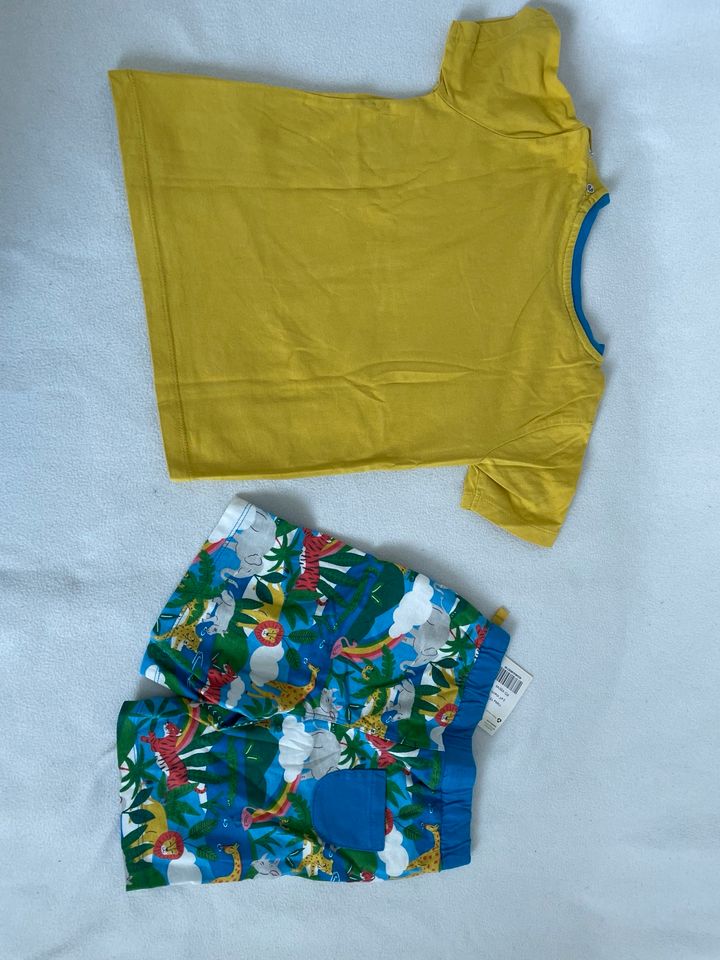 Neuw! baby Boden Set Shorts T-Shirt Elefant in Warthausen