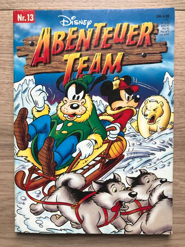 Abenteuer Team / Nr. 13 / Walt Disney Comic in Harburg (Schwaben)