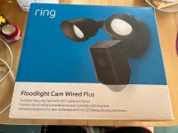 Ring Floodlight Cam Wired Plus schwarz und weiß Hamburg - Harburg Vorschau