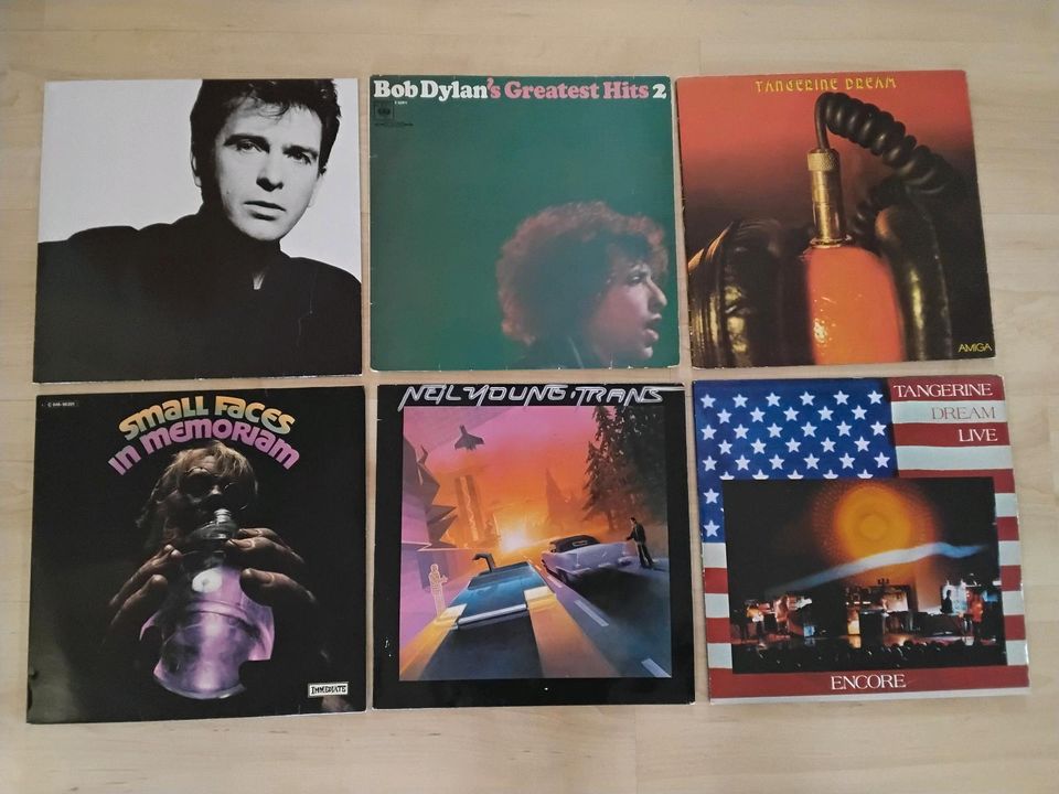 Schallplatten Vinyl ROCK der 1970er und 1980er in Friedberg