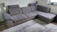 Sofa mit Ottomane rechts, Webstoff grau, ca. 3 x 2 m Baden-Württemberg - Kirchberg an der Iller Vorschau