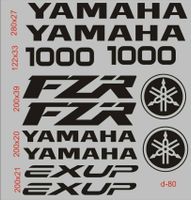 12x Yamaha FZR 1000 aufkleber set Nr.174 Berlin - Neukölln Vorschau