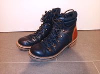 Schuhe Boots Leder Damen blau braun neuwertig Nordrhein-Westfalen - Kleve Vorschau