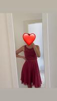 Vera Mont Abendkleid kurz Größe 34 dunkelrot pink Nordrhein-Westfalen - Herzebrock-Clarholz Vorschau
