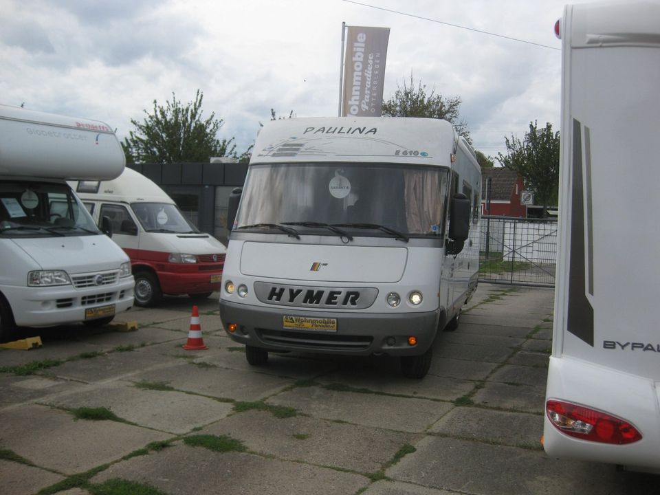 Wohnmobil Fiat  Hymer EribaTüV & Gasprüfung 03.2026Klima in Magdeburg