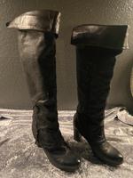 AS98 ❣️ Stiefel Overknees schwarz Größe 39 Niedersachsen - Asendorf (Nordheide) Vorschau