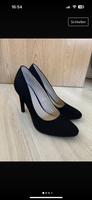 Schwarze Pumps mit Samt Sachsen-Anhalt - Merseburg Vorschau