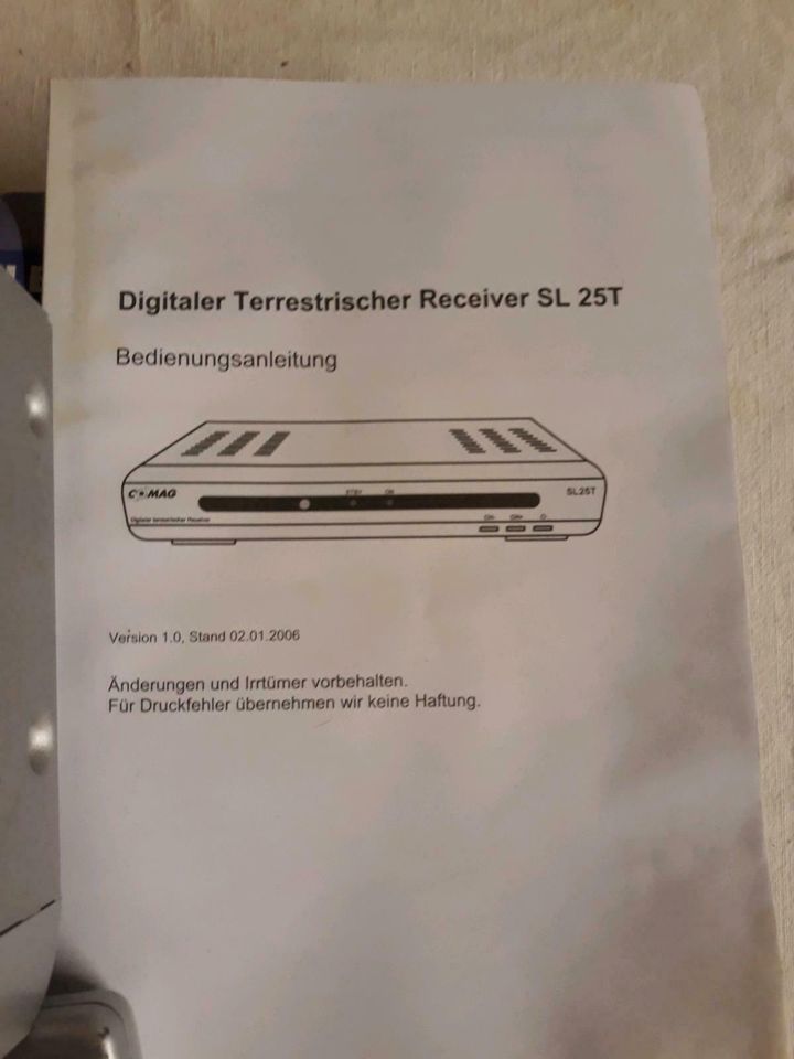 Comag SL 25 T Digitaler Terrestrischer Receiver in Schlangenbad