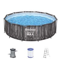 Steel Pro Max Bestway Pool 366x100cm Holzoptik Niedersachsen - Syke Vorschau