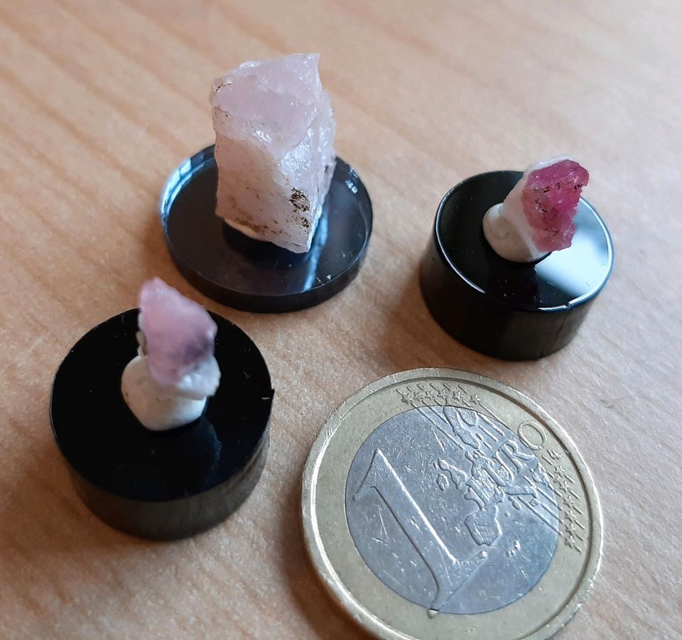 Sehr seltener pink Beryll Pezzottait, Mineralien, Edelsteine in Rosenberg