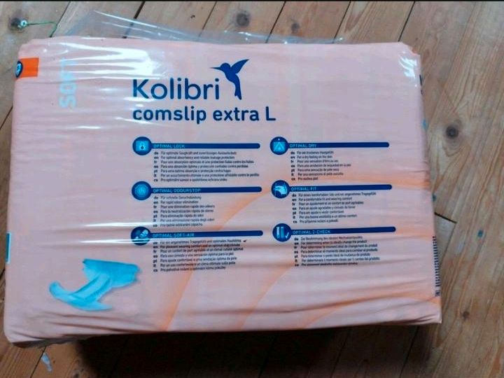 Kolibri Windelslips comslip extra Größe L in Neumünster