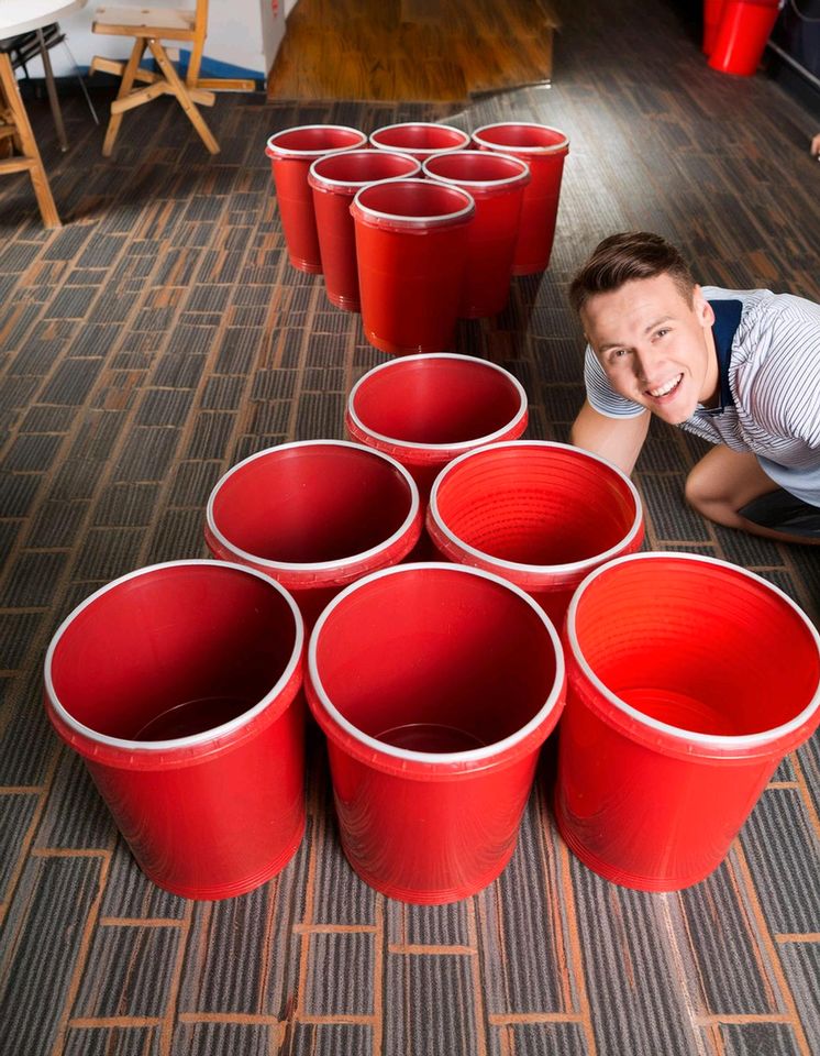 XXL Beerpong Verleih Hochzeit Spiel Junggesellenabschied in Lehrte