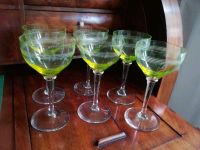 6 Vintage Gläser, 20er, Martini, Grün, Retro, cocktail Schleswig-Holstein - Flensburg Vorschau