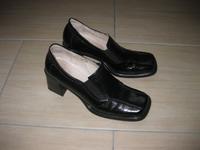 schwarze Lederschuhe mit Absatz, S. Oliver, Größe 40 Rheinland-Pfalz - Idar-Oberstein Vorschau