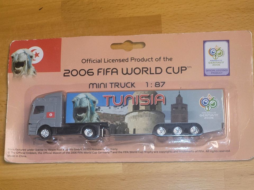 Tunesia 2006 Fifa World Cup Truck, Miniatur LKW OVP in Weisweil