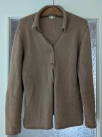 Strickjacke kurz Hess Natur reine Schurwolle beige 40 Perlmutt Niedersachsen - Sarstedt Vorschau