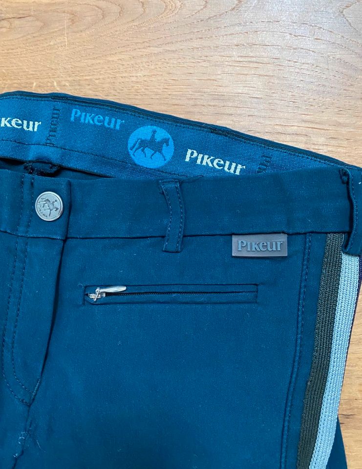 Pikeur Vollgrip Reithose S 36 blau in Aachen