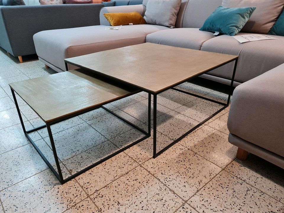 Tisch Couchtisch Beistelltisch Set Möbel UVP 1149€ in Herbstein