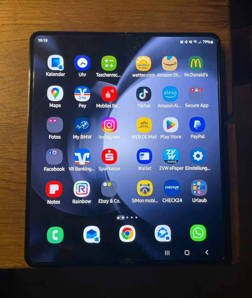 Samsung Fold 5 in schwarz, Tausch NUR gegen Iphone 15 Pro Max in Korb