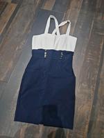 Cocktailkleid Damen weiß blau, Gr. XS Sachsen-Anhalt - Stendal Vorschau