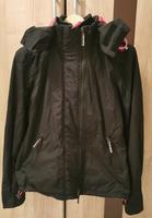 Superdry Jacke Regenjacke Windbreaker schwarz pink Bremen Altstadt - Hasenbüren Vorschau