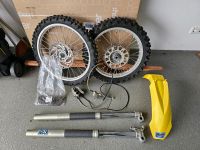 Husaberg 450 550 650 KTM Husqvarna Cross Reifen Felgen Gabel Set Bayern - Altmannstein Vorschau