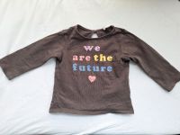 Braunes Babysweatshirt "we are the future", Gr. 74 Berlin - Köpenick Vorschau